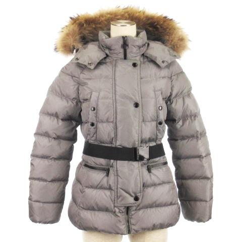 モンクレール MONCLER GENE ダウン ジャケット フーディ グレー系 12Y 