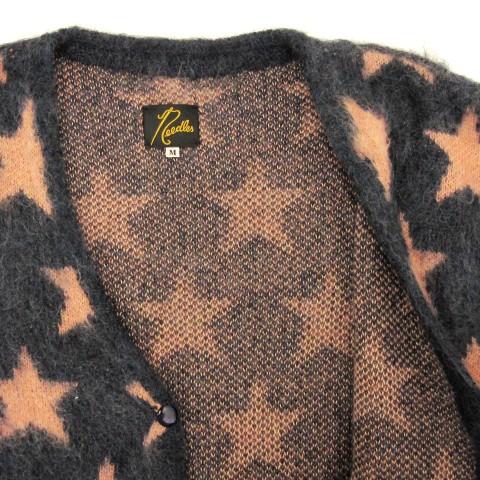 ニードルス ニードルズ Needles Mohair Cardigan Star 星柄 モヘヤ  