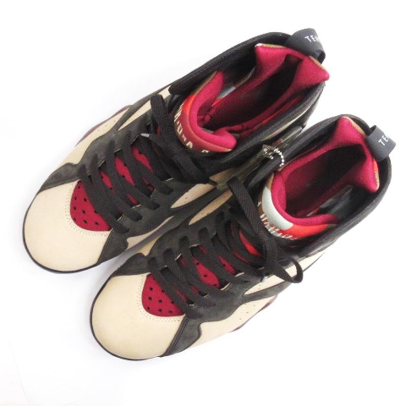 ナイキ NIKE × Patta パタ AIR JORDAN 7 RETRO エアジョーダン7 レトロ スニーカー AT3375-200 ブラウン系 28cm メンズ｜vectorpremium｜03