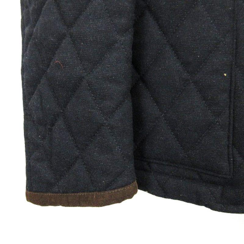 ビームスライツ BEAMS Lights キルティング ジャケット 44 ネイビー  