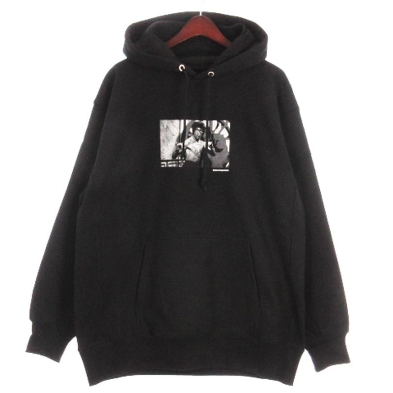 未使用品 ソフ SOPH. タグ付き BRUCE LEE 2024 SWEAT HOODIE ブルー 