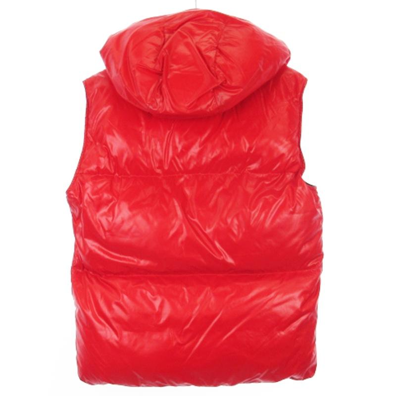 MONCLER モンクレール AGNEAUX ダウン ベスト ロゴ フーディ MONCLER モンクレール AGNEAUX ダウン ベスト ロゴ フーディ