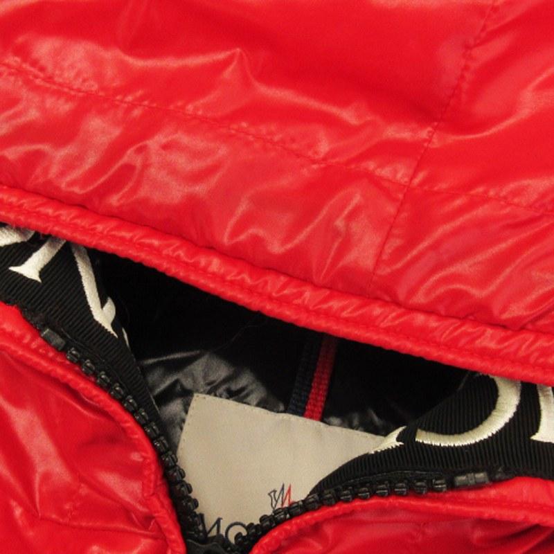 MONCLER モンクレール AGNEAUX ダウン ベスト ロゴ フーディ MONCLER モンクレール AGNEAUX ダウン ベスト ロゴ フーディ
