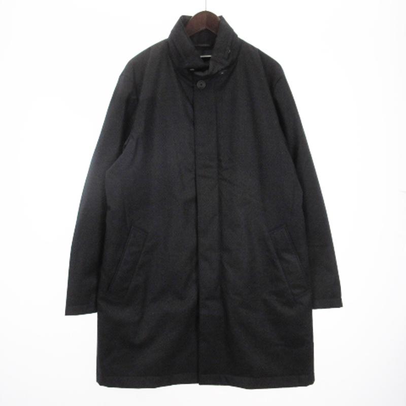 美品】D'URBAN ダーバン ライナー付き コート 比翼 ベルト LL 紺