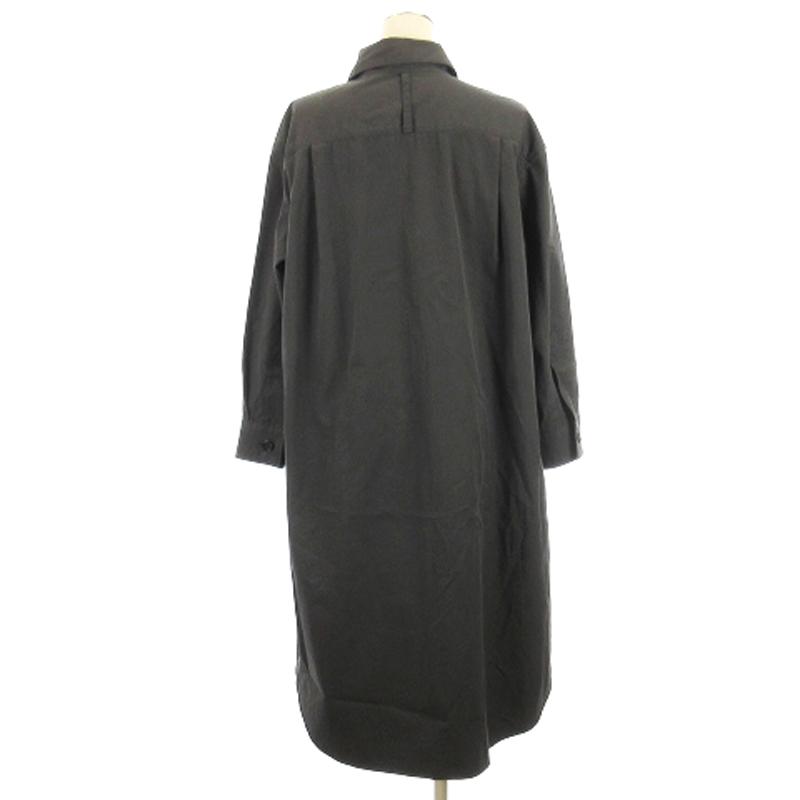 マーガレットハウエル MARGARET HOWELL シャツ ワンピース ロング 長袖  