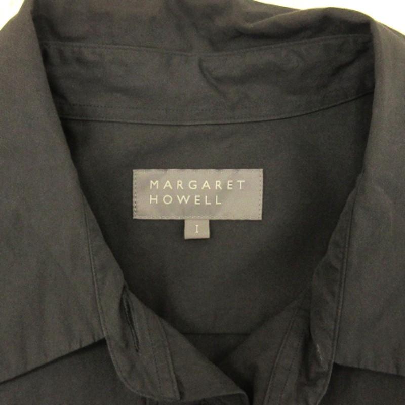 マーガレットハウエル MARGARET HOWELL シャツ ワンピース ロング 長袖  