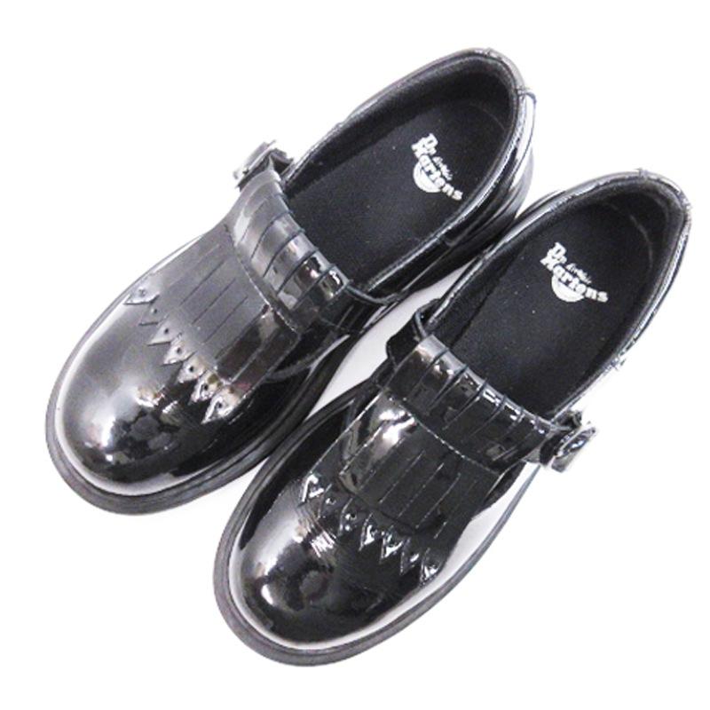 ドクターマーチン DR.MARTENS AirWair フリンジ ローファー エナメル 