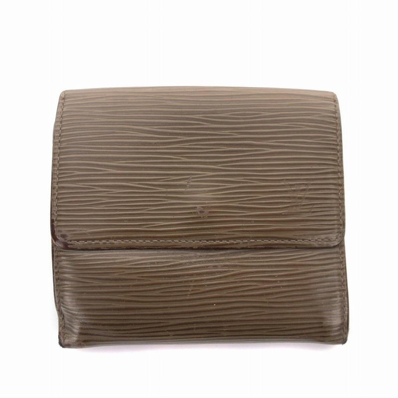 ルイヴィトン LOUIS VUITTON 財布 二つ折り エピ ポルトモネビエ 