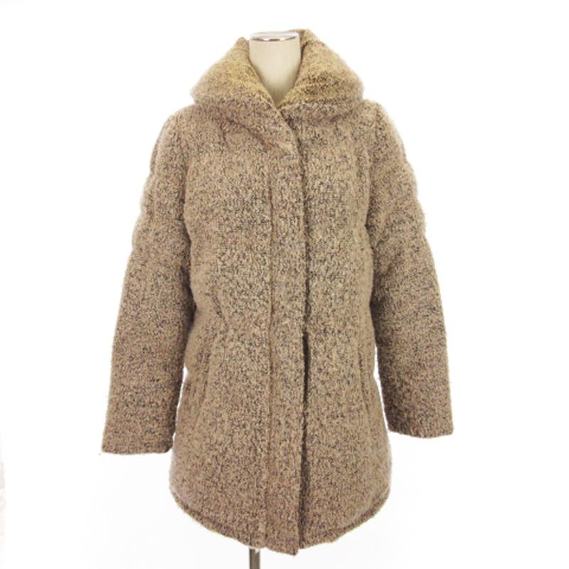 Marble SUD メランジコート 北海道美瑛 ロングコート　ブラウン系 Marble SUD メランジコート 北海道美瑛 ロングコート ブラウン系