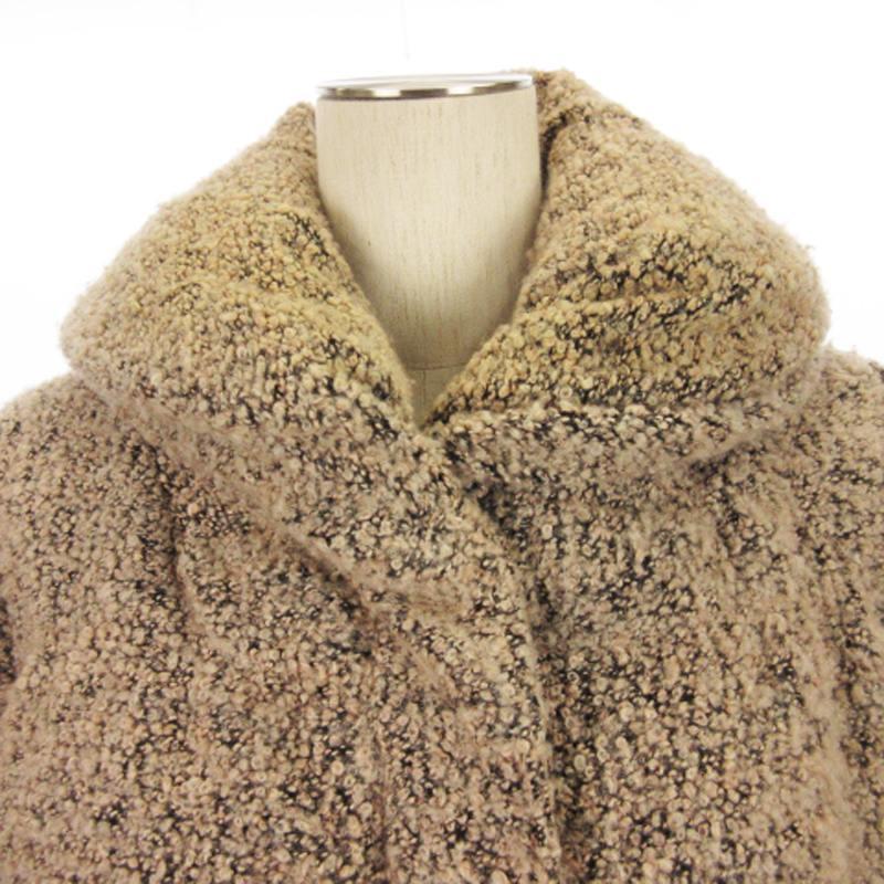 マーブルシュッド marble SUD ブークレ ボリュームネック ダウン