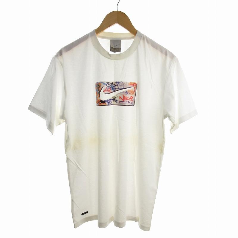 NIKE ナイキ Tシャツ 半袖 DRI FIT ロゴ プリント スプレー NIKE ナイキ Tシャツ 半袖 DRI FIT ロゴ プリント スプレー
