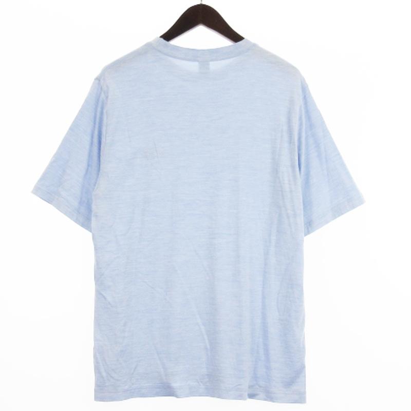 ベルルッティ Berluti Tシャツ カットソー 半袖 シルク コットン混 
