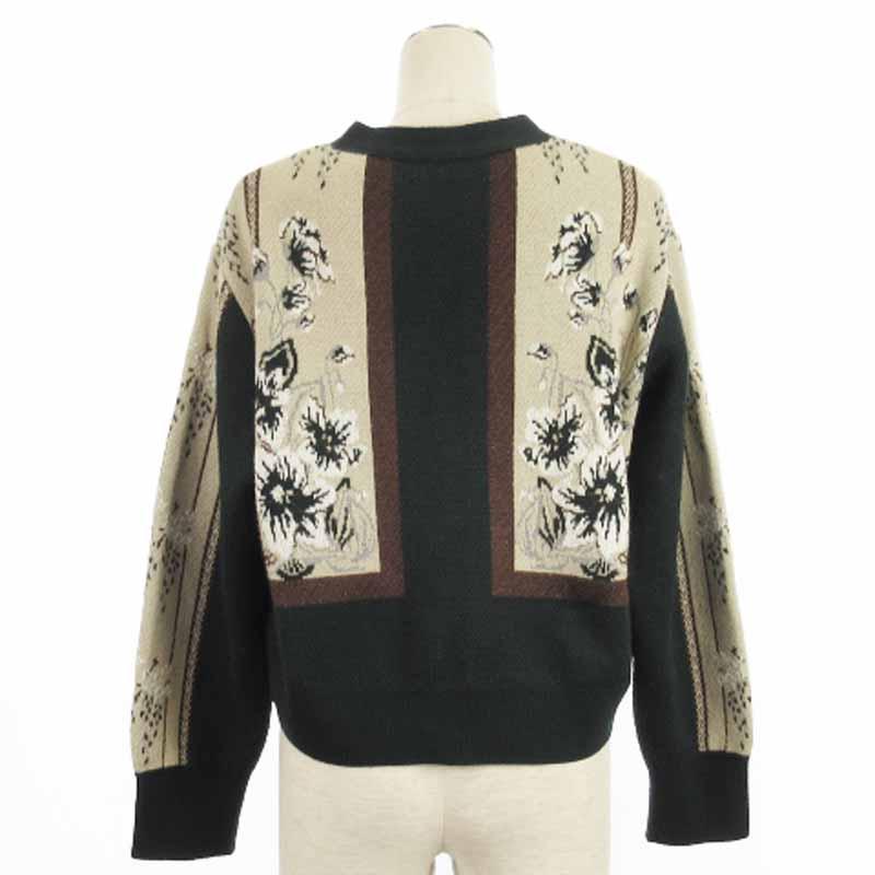 MURRAL ミューラル Framed flower knit series ジャガード 