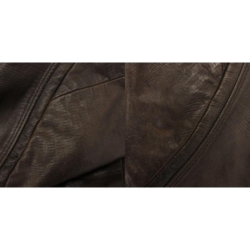 ヒューゴボス HUGO BOSS シングル ライダース ジャケット ヒューゴボス HUGO BOSS シングル ライダース ジャケット