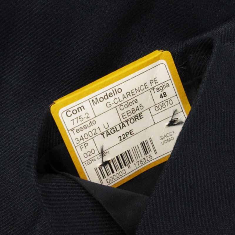 未使用品 タリアトーレ TAGLIATORE タグ付き リネン ジャケット ノー  