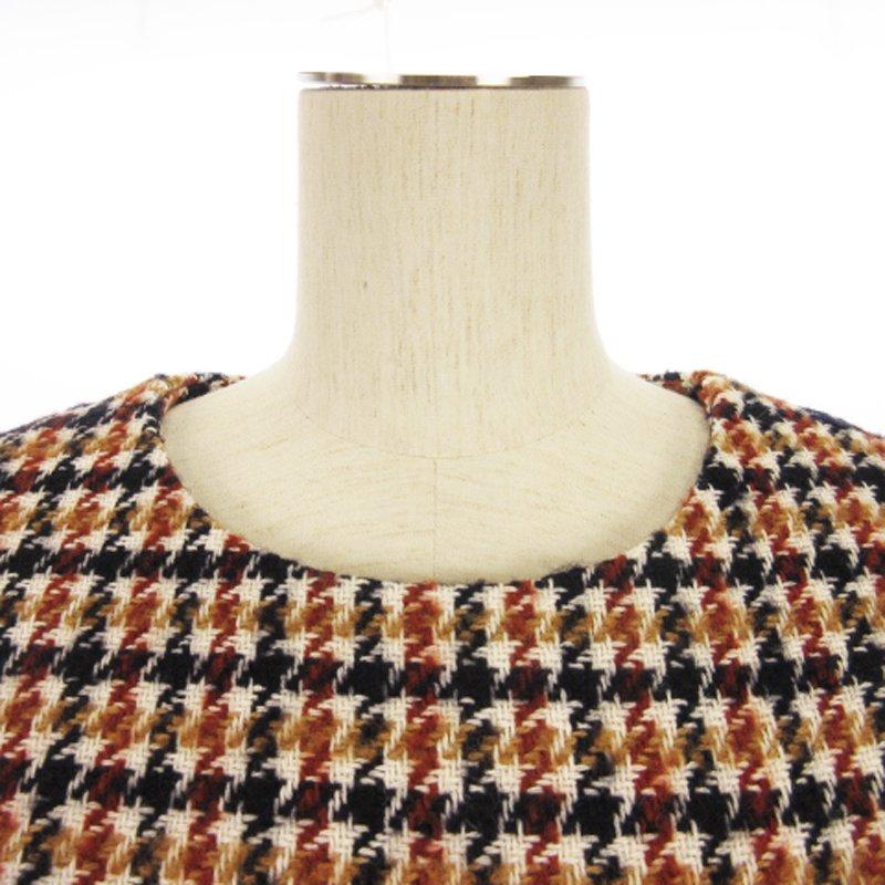 スリーシスターズ three sisters クラブチェック ツイード ワンピース  