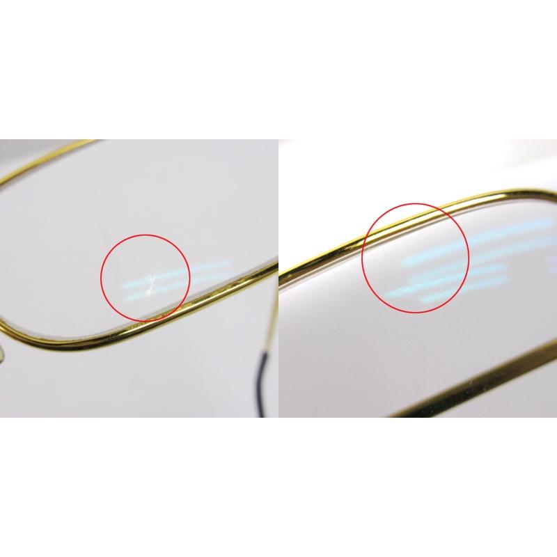 Cartier　フランス製　フルリム メタルオーバル　メガネ Cartier カルティエ 51□23 140 メガネ 眼鏡 老眼鏡 アイウェア