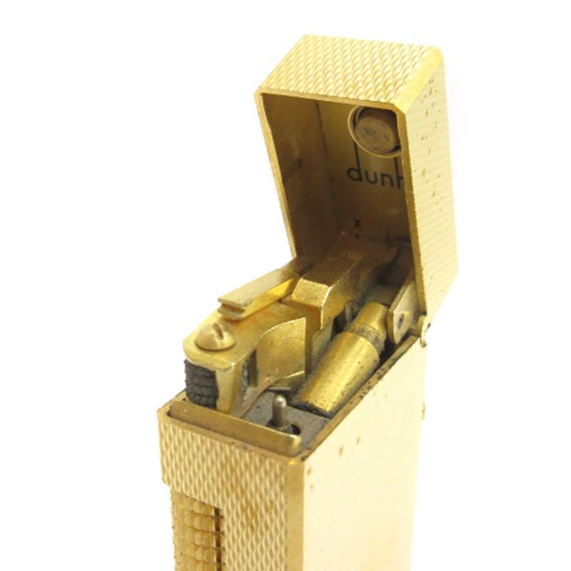 dunhill ゴールドライター 専用ケース付き 楽天市場】美品□Dunhill ダンヒル 総柄 スクエア型 ローラー式