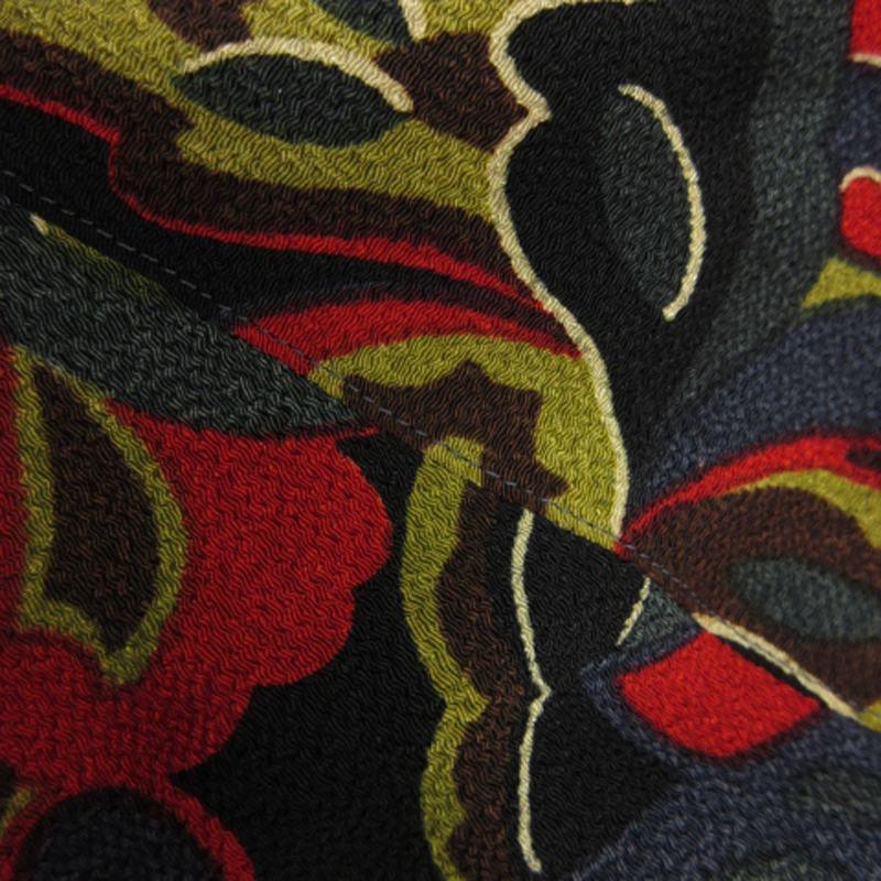 ヒトシタムラ詩仙堂ロングワンピース　高級ちりめん 詩仙堂 ヒトシタムラ☆ちりめん ロング ワンピース☆F - メルカリ