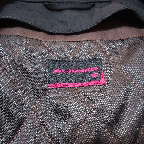 ミスタージュンコ Mr.JUNKO ステンカラーコート 中綿 ライナー ミスタージュンコ Mr.JUNKO ステンカラーコート 中綿 ライナー