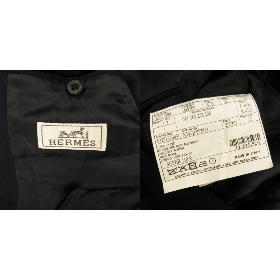 HERMES エルメス エクスリブリスボタン テーラード ジャケット HERMES エルメス エクスリブリスボタン テーラード ジャケット