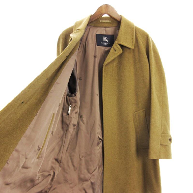 バーバリー ロンドン BURBERRY LONDON カシミヤ100％ ステンカラー