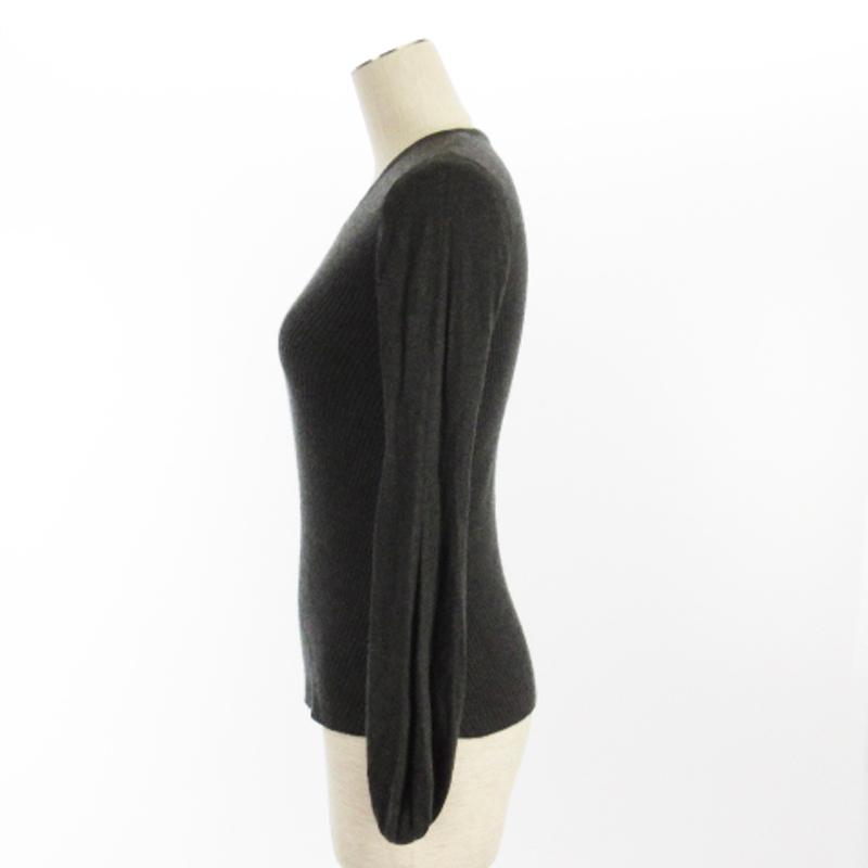 HERMES（エルメス） ゴルチエ期 リブニット セーター カシミヤ シルク