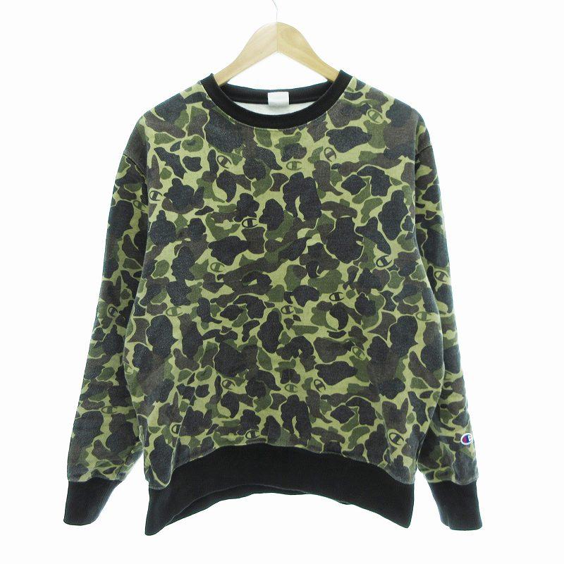Champion（チャンピオン） カモフラ トレーナー スウェット 迷彩柄
