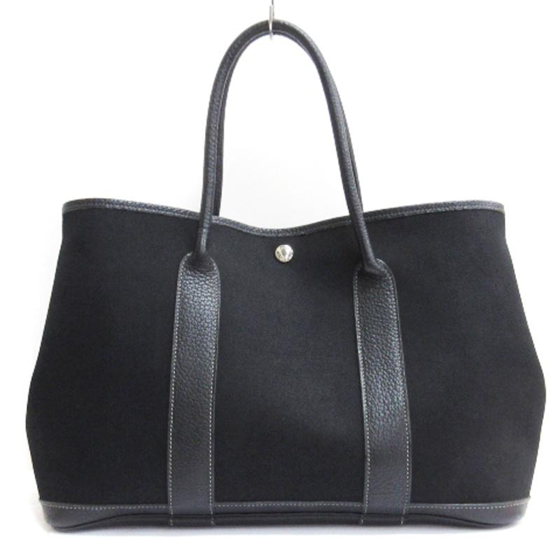 HERMES エルメス ガーデンパーティーPM トートバッグ トワルオフィシエ 