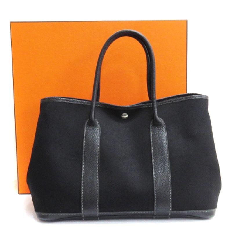 HERMES エルメス ガーデンパーティーPM トートバッグ トワルオフィシエ 
