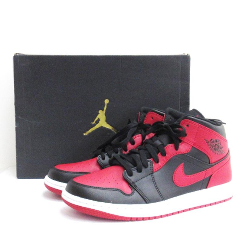NIKE ナイキ Air Jordan 1 Mid Bred エアジョーダン ミッド ブレッド 