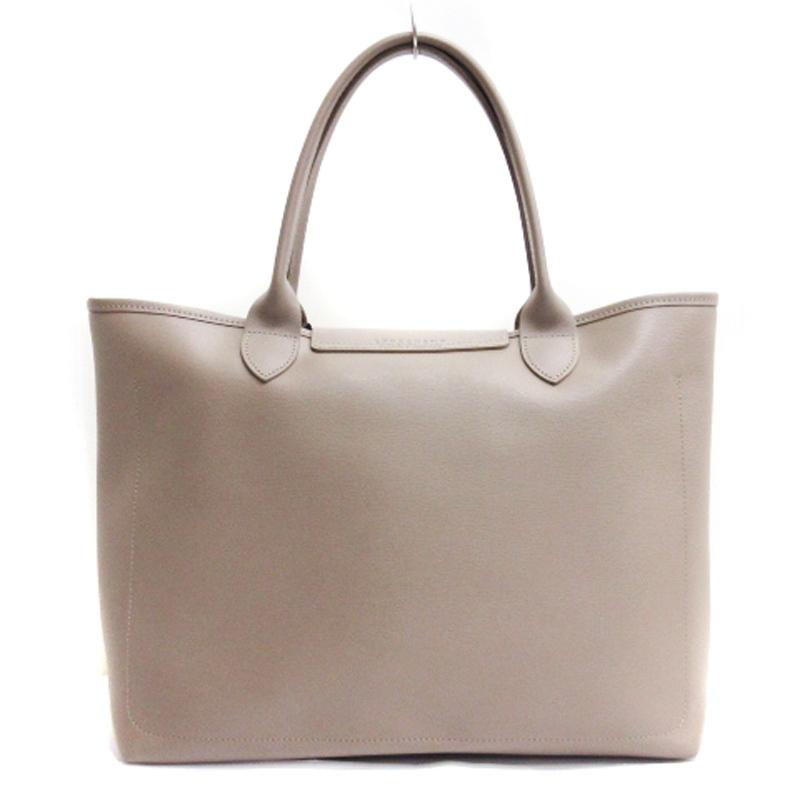 LONGCHAMP ロンシャン ルプリアージュ シティ トートバッグ ベージュ 