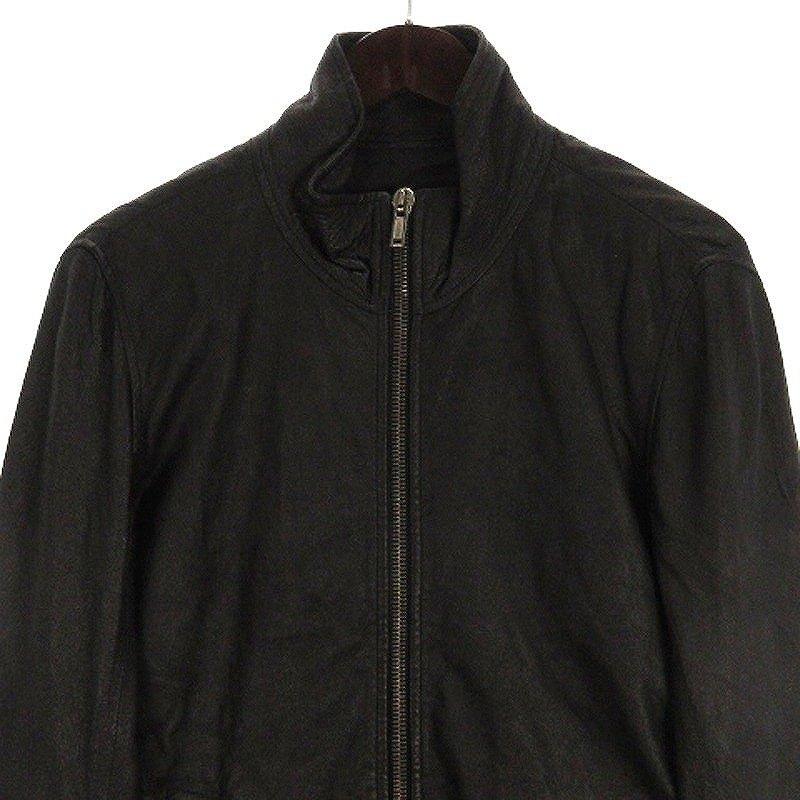 リックオウエンス Rick Owens ラムレザー ジップアップ ブルゾン リックオウエンス Rick Owens ラムレザー ジップアップ ブルゾン