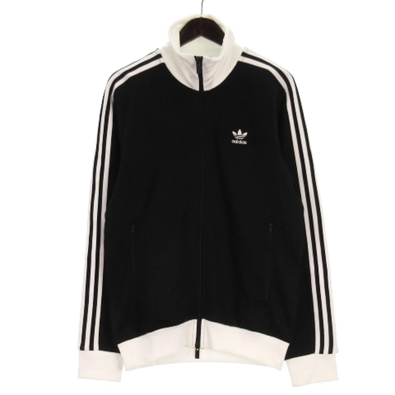 adidas アディダス トラックジャケット L ジャージ 刺繍ロゴ 古着 人気 adidas - 70s L】アディダス刺繍トラックジャケット古着ジャージ