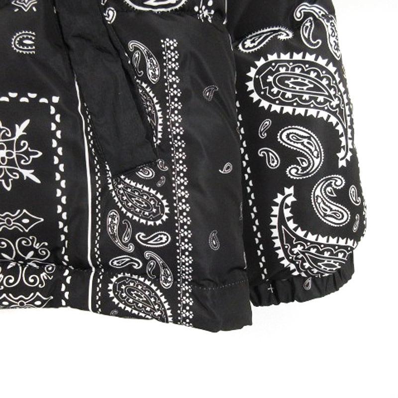 BEN DAVIS（ベンデイビス） ペイズリー柄 中綿 ジャケット ブラック M