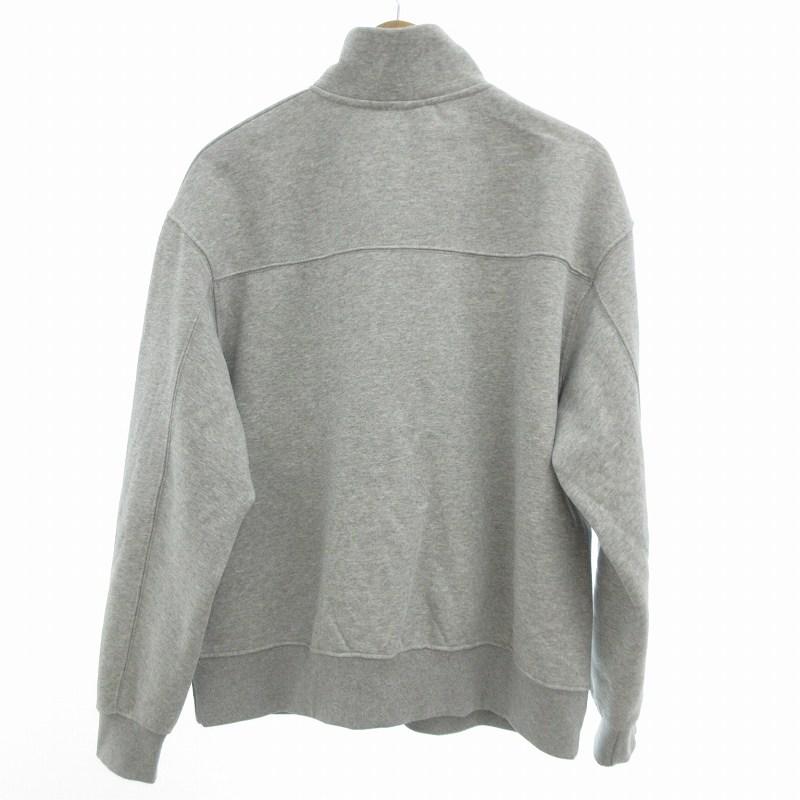 ZARA ザラ トレーナー スウェットシャツ ハーフジップ 裏起毛 L