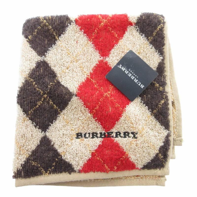 BURBERRY 未使用品 バーバリー タグ付き ハンカチおまとめ2点 BURBERRY 未使用品 バーバリー タグ付き ハンカチおまとめ2点