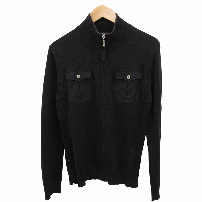 BURBERRY BLACK LABEL 黒  上着 サイズs BURBERRY BLACK LABEL バーバリーブラックレーベル ニット