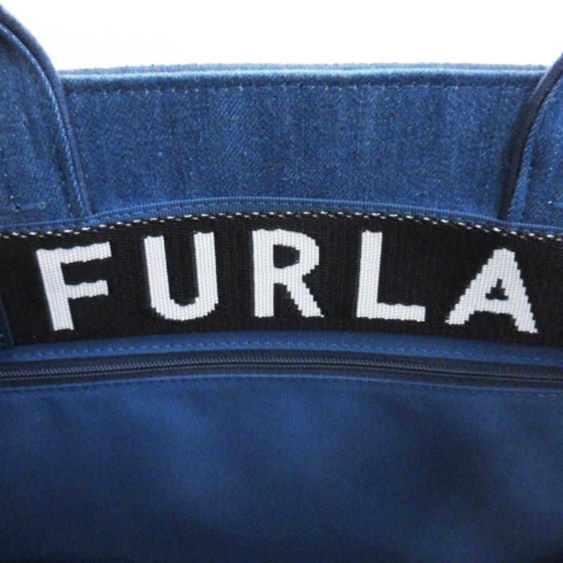 FURLA フルラ OPPORTUNITY オポチュニティ デニム トートバッグ FURLA フルラ OPPORTUNITY オポチュニティ デニム トートバッグ
