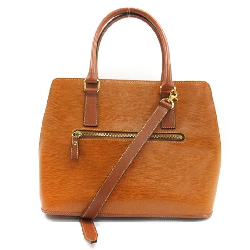 ニナリッチ NINA RICCI 2WAY ハンドバッグ ショルダー キャメル ニナリッチ NINA RICCI 2WAY ハンドバッグ ショルダー キャメル