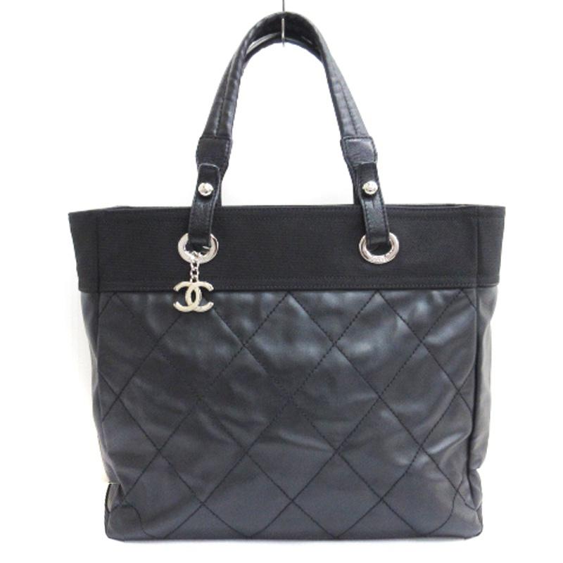 CHANEL シャネル パリビアリッツ トートMM トートバッグ ココ CHANEL シャネル パリビアリッツ トートMM トートバッグ ココ