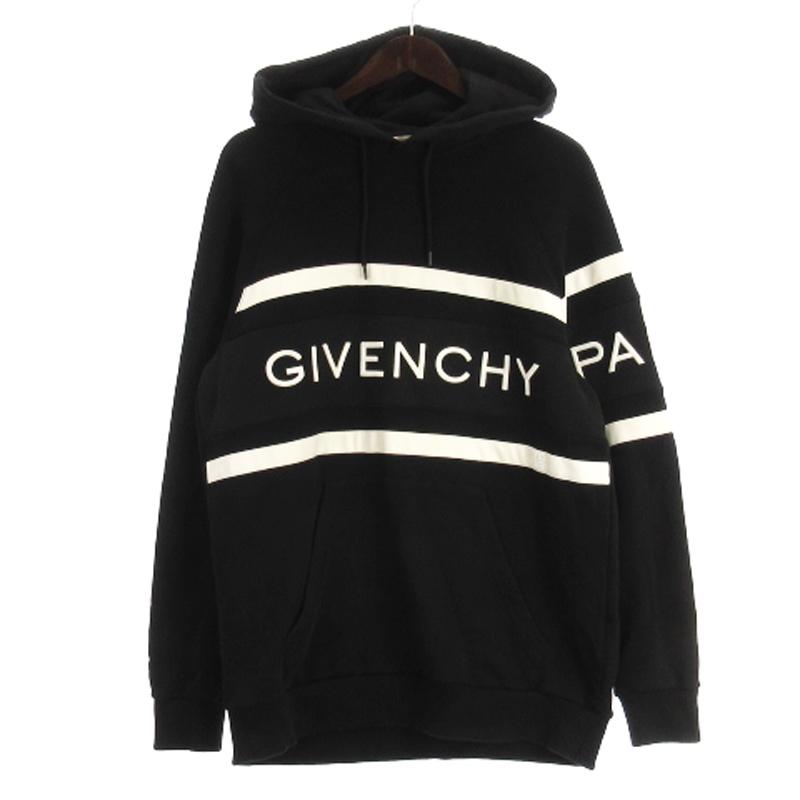 ジバンシィ GIVENCHY コントラスト ロゴ スウェット パーカー