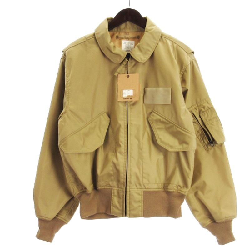 【中古】未使用品 ヒューストン タグ付き CWU-36P FLIGHT JACKET フライトジャケット ミリタリー ジップ 5CW36P M 未使用品 ヒューストン HOUSTON タグ付き CWU-36P FLIGHT JACKET