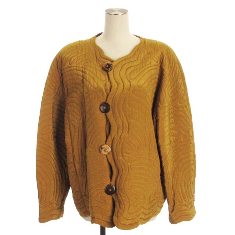 ババグーリ ヨーガンレール ボタンレス リバーシブルコットンカーディガン 羽織り ババグーリ ヨーガンレール ボタンレス リバーシブルコットン