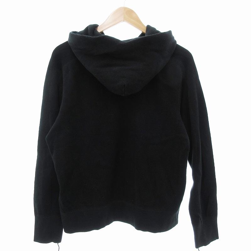 cootie パーカー　ジップパーカー　黒　ブラック クーティー クーティー COOTIE ジップアップパーカー フード L 黒 ブラック /JS