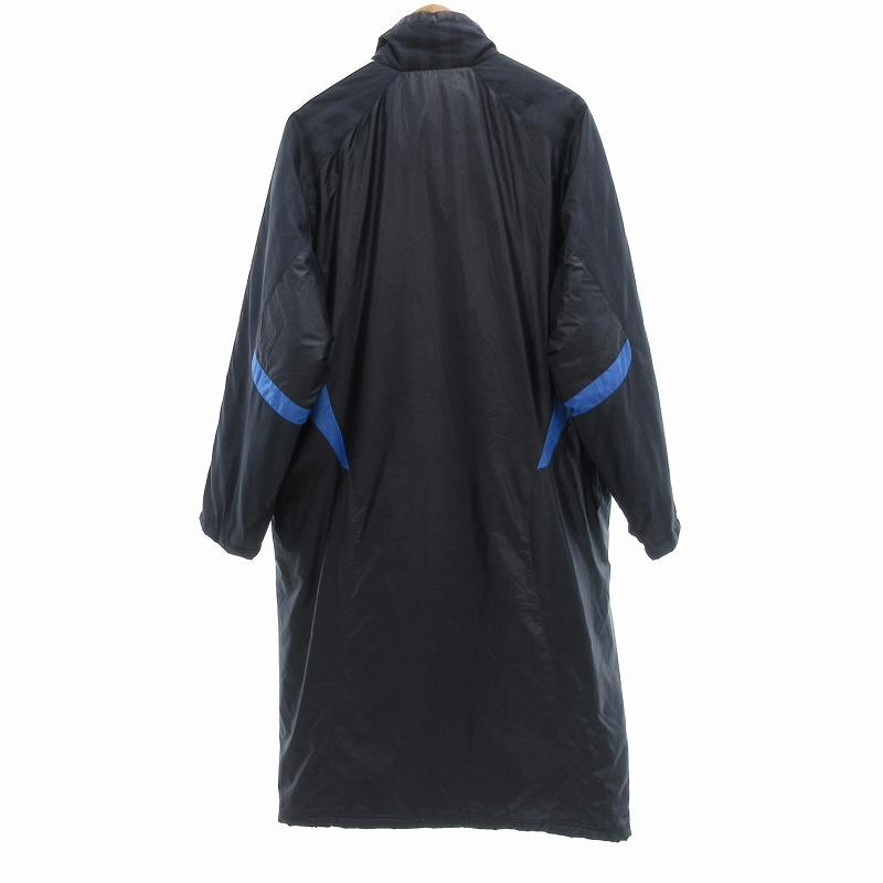 adidas アディダス CLIMAPROOF ベンチコート 中綿 M 紺 ネイビー