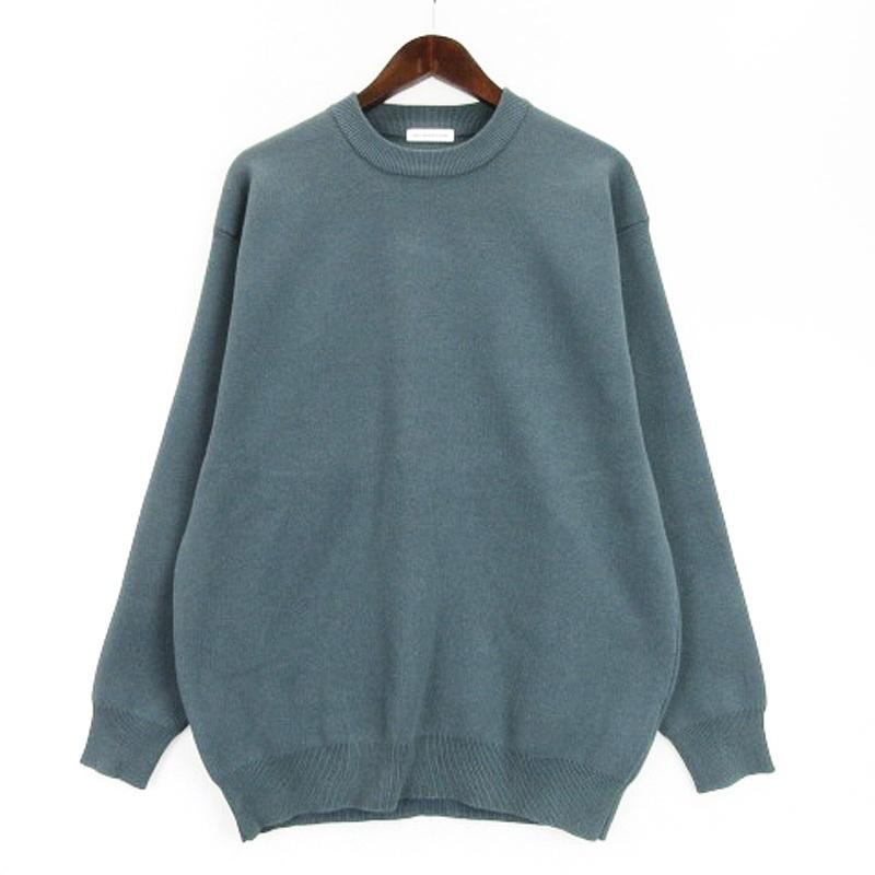 ARTISAN - ARTISAN アルチザン ニット・セーター 9(M位) 深緑xシルバー 【古着】【中古】 ARTISAN アルチザン ニット・セーター 9(M位) 深緑xシルバー