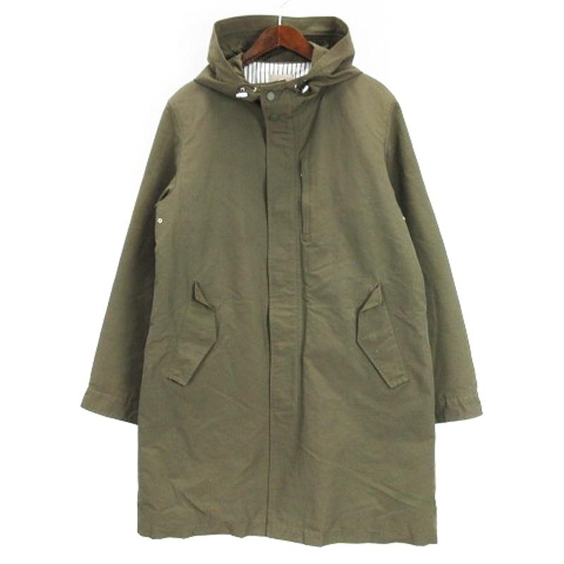 NANO universe（ナノ・ユニバース） 中綿 グログランモッズコート