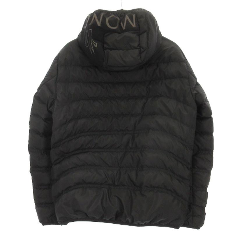 【中古】モンクレール VERNASCA ヴェルナスカ ダウンジャケット フーディ ジップアップ J10911A00017 ブラック 1 MONCLER（モンクレール） MONCLER VERNASCA ヴェルナスカ ダウン