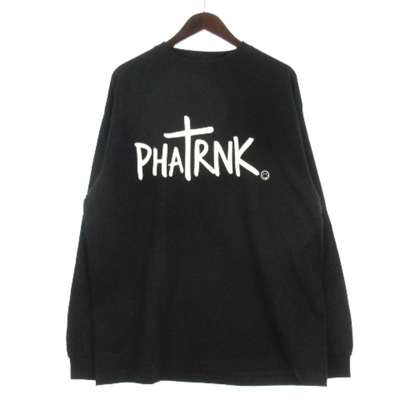 ファットランク PHATRNK Tシャツ カットソー 長袖 ロゴ プリント